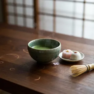 抹茶と和菓子